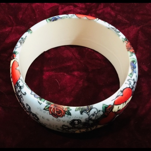 LOVE, LIFE, LUCK BANGLE - Picture 4 of 4